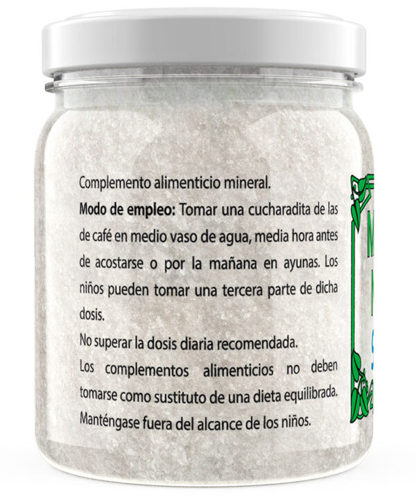 Magnesio Cristalizado Soluble 250gr. Vía Oral